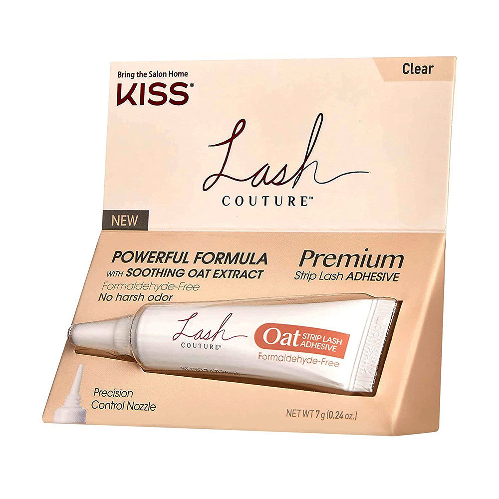 Kiss Lash Couture Clear Adhesive Premium Strip Lash, 0.24 oz